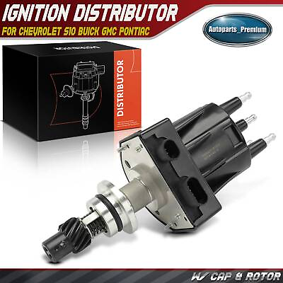 #ad Ignition Distributor w Cap amp; Rotor for Chevrolet S10 1991 1993 Buick GMC Pontiac $63.99