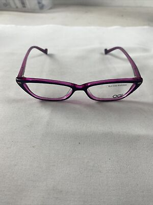 #ad #ad OGI OK68 1236 Gray Tiger Pink Cat Eye Kids Girls Full Rim Eyeglasses 50 14 135 $29.95