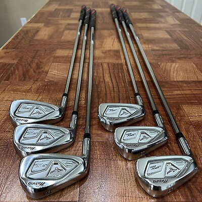 #ad Mizuno JPX 850 Forged Iron Set 5 PW Steel Project X 5.5 Regular Left Handed $274.99