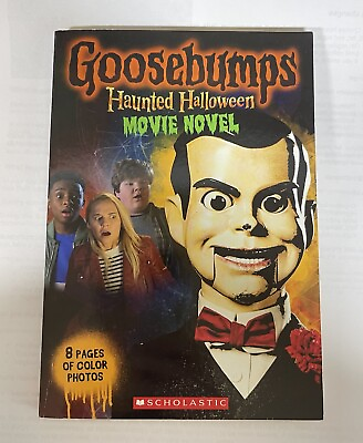 #ad Goosebumps HAUNTED HALLOWEEN: MOVIE NOVEL 2018. Scholastic 154 pg paperback $4.98