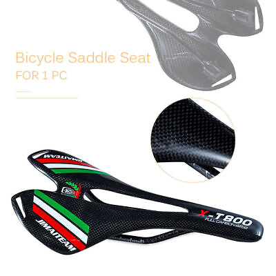 #ad #ad Carbon Fiber 3K MTB Mountain Bike road Bicycle Racing Seat Saddle Cushion T800 X $36.19