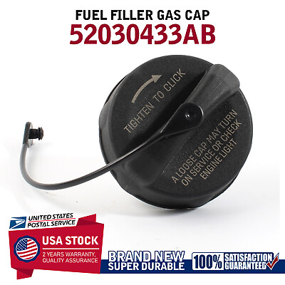 #ad 52030433AB New OEM Quality Fuel Cap Fuel Filler Gas Cap For Dodge Chrysler Jeep $11.01