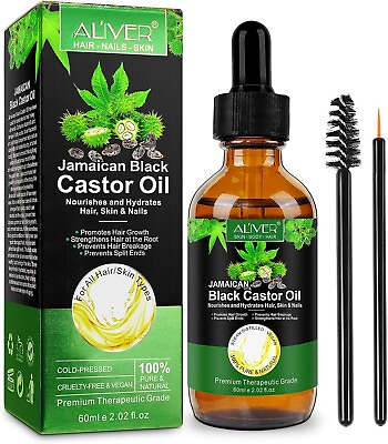 #ad Jamaican Black Castor Oil Pressed Hair Care Oil US New $17.97