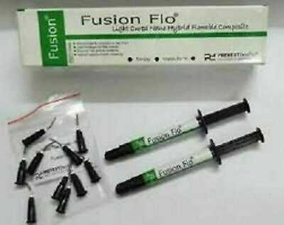 #ad Prevest DenPro Fusion Flo Nano Hybrid Flowable Composite 2x2g Intro Pack $21.99
