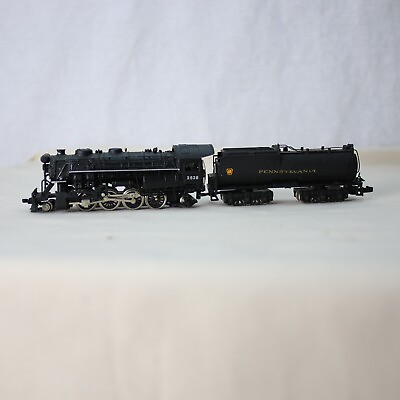 #ad Bachmann Mikado 2 8 2 and Pennsylvania Tender N Scale Steam Locomotive $50.00