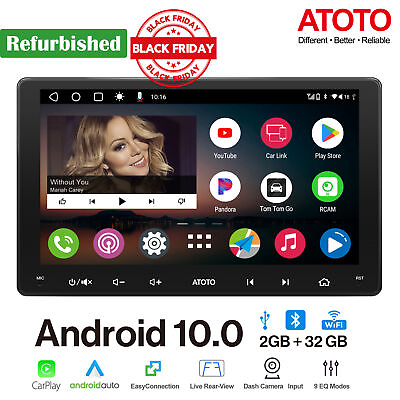 #ad ATOTO A6 PF 7quot; Double 2DIN Android Car Stereo Wireless CarPlay amp; Android AutoBT $99.99