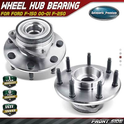 #ad 2x Front Wheel Hub Bearing Assembly for Ford F 150 2000 2001 F 250 1997 1999 4WD $90.49