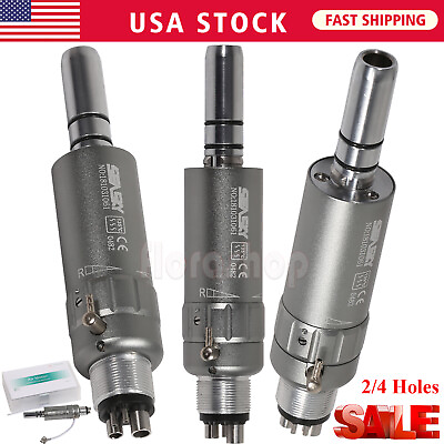 #ad NSK Style Dental Slow Low Speed Handpiece E type Air Motor Micromotor 4 Holes M4 $15.99