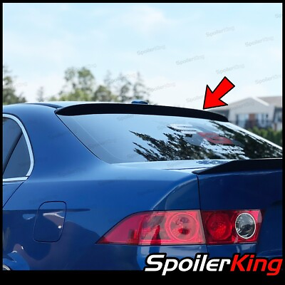 #ad Rear Roof Spoiler Window Wing Fits: Acura TSX CL9 2004 08 284R SpoilerKing $96.75