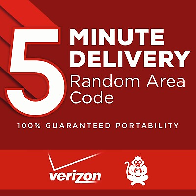#ad VERIZON Wireless Port Numbers RANDOM Area Code only port in 5 MIN DELIVERY $12.99