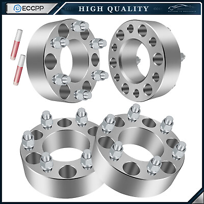 #ad ECCPP 4Pcs 2quot; 6x135 Wheel Spacers 14x2 For 2004 2014 Ford F150 Expedition 2005 $93.95