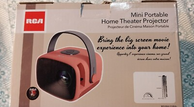 #ad RCA Mini Portable Home Theater Projector Built in Speakers Pink $22.75