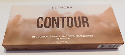 #ad Sephora Collection Trio Contour Face Palette in Light Medium New in Sealed Box $22.94
