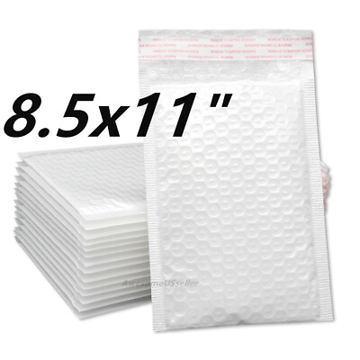 #ad Poly Bubble Bags Mailers White Envelopes Padded Small Packing Self Seal Shipping $38.94