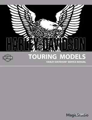 #ad #ad 2001 2022 Harley Davidson TOURING Models Service Manual COMB BOUND $90.00