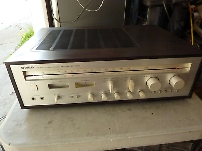 AS IS FOR PARTS YAMAHA CR 840 #x27;Natural Sound#x27; vintage stereo receiver $350.00