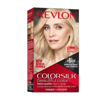 #ad Revlon Colorsilk Beautiful Permanent Hair Color CHOOSE YOUR COLOR $6.98