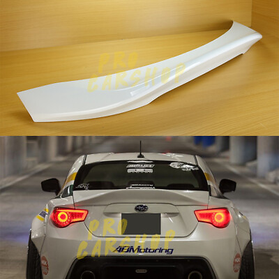#ad ABS Trunk Spoiler Ducktail Painted #K1X Crystal White Pearl For GT86 SCION 13 20 $199.20