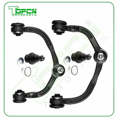 #ad Steering 2x Upper Control Arms 2x Lower Ball Joints Fits 2003 06 Ford Expedition $70.01