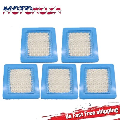 #ad 5PCS Air Filter For Briggsamp;Stratton 491588 491588s 399959 H P Lawn Mower Filters $8.31