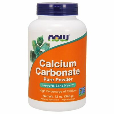 #ad Calcium Carbonate Powder 12 OZ By Now Foods $18.48