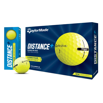 #ad Taylormade 2021 Distance Plus Golf Balls Yellow 12 Pack $19.17