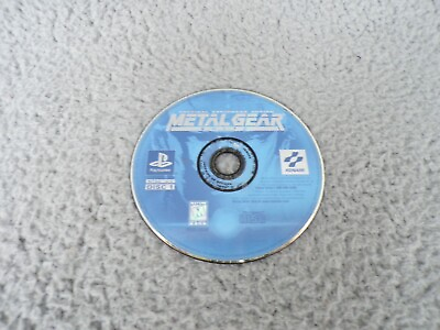 #ad Metal Gear Solid Disc 1 Only Playstation PS1 Disc Only Untested $12.99