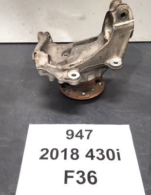 #ad ✅ 14 20 OEM BMW F32 F36 RWD Front Right Hub Spindle Carrier Knuckle Axle Bearing $139.45