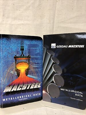 #ad Gerdau Macsteel Metallurgical 3rd And 4th Edition Books $10.00