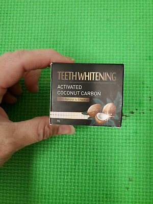 #ad Teeth Whitening activated coconut carbon powder 30g $8.99