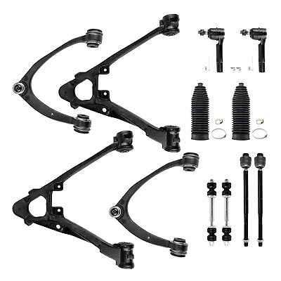 #ad Front Upper Lower Control Arm Suspension Kit for 2007 2013 Chevy Silverado 1500 $178.51