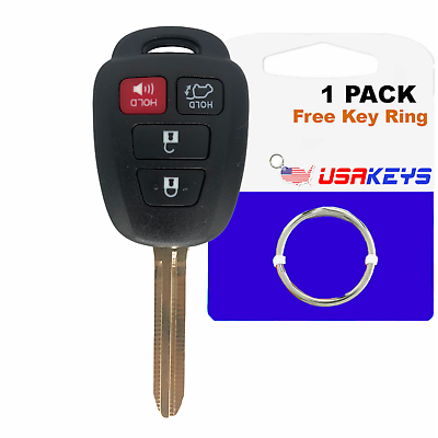 #ad NEW Toyota RAV4 2013 2018 Remote Key Fob H chip GQ4 52T USA Models $19.95