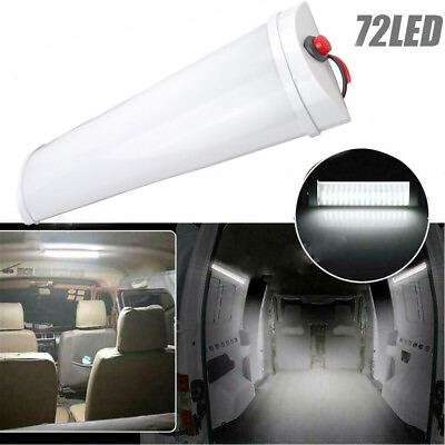 #ad LED RV Caravan Trailer Boat Interior Ceiling Light Reading White Lamp 6000K 12V $9.99