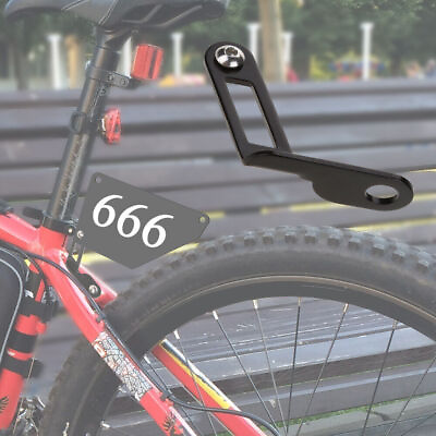 #ad ZTTO Durable Aluminum Alloy Bike Bicycle Race Number Plate Holder Bracket Mount $9.23