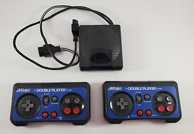 #ad Acclaim The Double Player System for Nintendo NES Wireless Controller 2 x Player $29.99