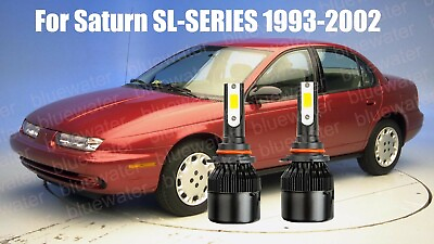 #ad LED For Saturn SL SL1 SL2 1993 2002 Headlight Kit 9006 HB4 CREE Bulbs Low Beam $25.05