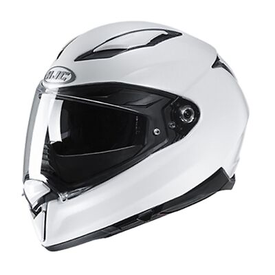 #ad HJC F70 Full Face Street Helmet XL White $280.07