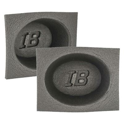 #ad The Install Bay IBBAF57 5quot; x 7quot; Foam Car Audio Black Speaker Baffle pair 5x7 $12.95