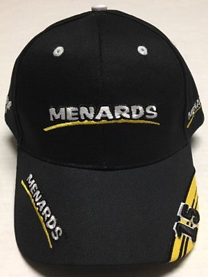 #ad #ad Menards Hat Racing 15 Baseball Cap Eau Claire Wisconsin WI Paul Menard Driver $11.24