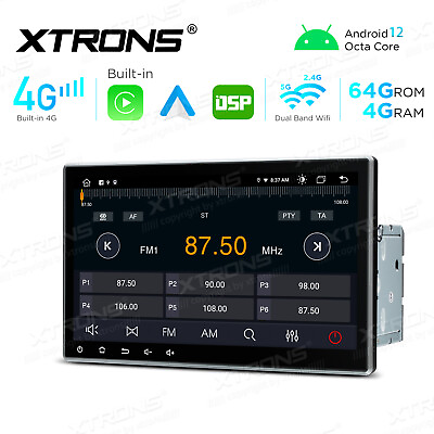 #ad 10.1quot; Android 12 8 Core 464GB Car Stereo GPS DVD Radio Navi 4G LTE WiFi DSP IPS $197.99