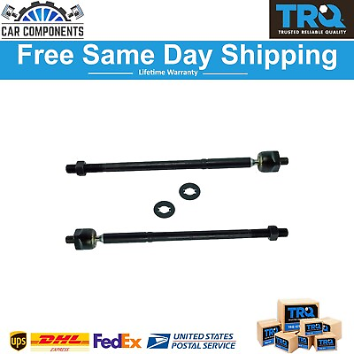 #ad TRQ New Front Steering Inner Tie End LH RH Pair For 2009 2018 Toyota Corolla $44.95