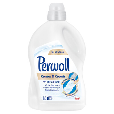 Perwoll Renew Advanced Effect White amp; Fiber Laundry Detergent 1.8L 30 loads $37.93