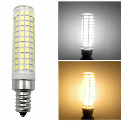 #ad E12 Candelabra C7 LED Lights Bulb 136 2835 SMD Ceramics Light Equivalent 100W $4.64