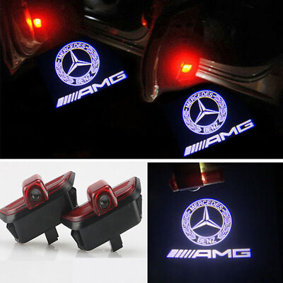 #ad 2X Laser LED Door For Mercedes C Class W204 Projector Shadow Light HD Non fading $22.95