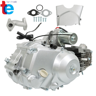 #ad #ad 110cc 4 Stroke Electric Start Auto Transmission Engine Motor For ATV GO Kart $146.25