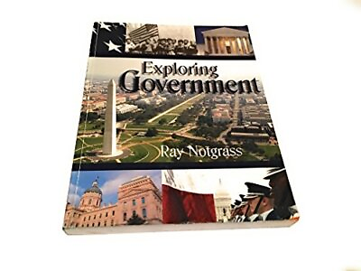 #ad EXPLORING GOVERNMENT STUDENT TEXT By Ray Notgrass *Excellent Condition* $21.49