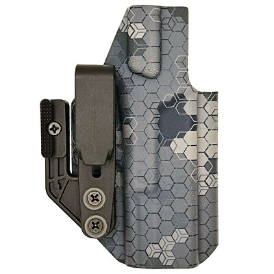 #ad IWB TUCKABLE HOLSTER HEXCAMO GRAY BY GHC HOLSTERS $39.95