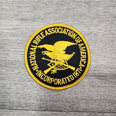#ad NRA National Rifle Association Patch 2nd Amendment $2.97