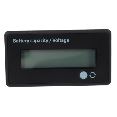 #ad 1X 12V 24V 36V 48V Battery Meter Battery Capacity Voltage Indicator Lead Acid $8.54