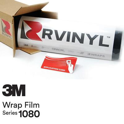 3M 1080 M10 MATTE WHITE Vinyl Vehicle Car Wrap Decal Film Sheet Roll $14.99